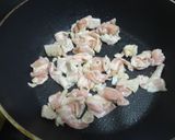 生ワカメと豚肉と長芋炒め作り方1写真