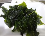 生ワカメと豚肉と長芋炒め作り方2写真