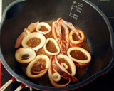 簡単☆我が家のおつまみ☆イカ炒め☆作り方3写真