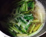 ほっこり優しい小松菜の卵とじ作り方3写真