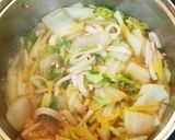 白菜としみ豆腐の油炒め作り方3写真