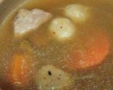 豚すいとん煮物(血管ダイエット食989)作り方2写真