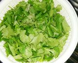 パクパクパクチー(*^^*)塩焼きそば♪作り方1写真