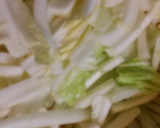 肉巻き絹揚げと*白菜*大根の煮物作り方2写真