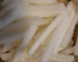 肉巻き絹揚げと*白菜*大根の煮物作り方3写真