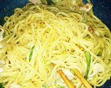 パクパクパクチー(*^^*)塩焼きそば♪作り方3写真