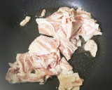 ☆にらと豚バラ肉の焼肉のたれ炒め☆作り方4写真