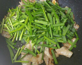 ☆にらと豚バラ肉の焼肉のたれ炒め☆作り方8写真