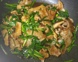 ☆にらと豚バラ肉の焼肉のたれ炒め☆作り方10写真