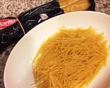パスタのパエリア 簡単材料でフィデウア作り方1写真