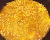 パスタのパエリア 簡単材料でフィデウア作り方7写真