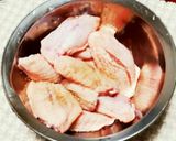 甘辛味の手羽先の唐揚げ作り方1写真