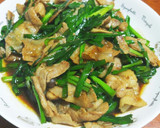 ☆にらと豚バラ肉の焼肉のたれ炒め☆作り方11写真