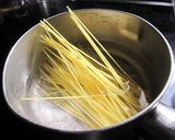 キムちーずパスタ作り方1写真