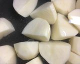 ごはんがススム♪ カレーそぼろ肉じゃが作り方1写真