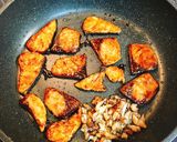 残ったお刺身で＊甘絡み照り焼き作り方5写真