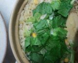 粥＋卵トースト付（血管ダイエット991）作り方1写真