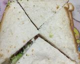 大根とブロッコリーとハムのサンドイッチ作り方8写真