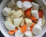 ゴロッと野菜を食べるスープ作り方1写真