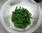 いんげんの塩麹マヨ和え作り方1写真