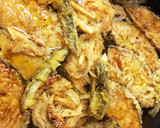 簡単！残った天ぷらリメイク❃卵とじ丼♪作り方2写真
