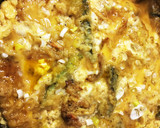 簡単！残った天ぷらリメイク❃卵とじ丼♪作り方3写真