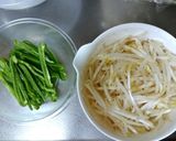 お手軽！豚肉とピーマンのもやし味噌炒め作り方1写真