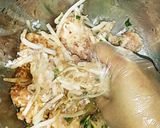 もやしと大葉の鶏つくね作り方2写真