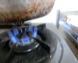 生ハムと唐辛子のクリームパスタ作り方4写真