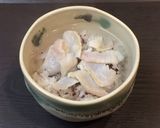 簡単♪割烹風♪カワハギとゆかりのお茶漬け作り方5写真