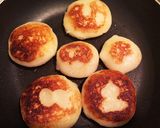 おかずに♪もちもちじゃが焼き作り方3写真