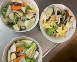 簡単ジャーマンポテト味ツナ根菜白菜野菜炒作り方13写真