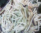 もやしと茄子のにんにく炒め作り方3写真