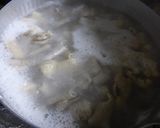 白だしと中華だしで☆お手軽簡単モツ鍋作り方2写真
