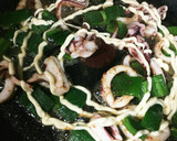 イカとピーマンの一味マヨ炒め作り方4写真