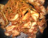 イカとキムチの炒め物作り方5写真