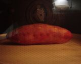 レンジでも甘く♪そのまんまさつまいも作り方1写真