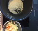 かける派☆一緒に炊くだけシチューリゾット作り方1写真
