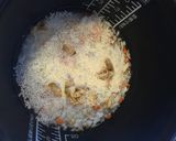 かける派☆一緒に炊くだけシチューリゾット作り方2写真