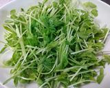 お父さんの豆苗サラダ作り方4写真