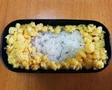 かわいい♪ハートの❤鶏そぼろ❤弁当作り方3写真