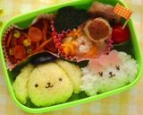 ポムポムプリン＆マカロン簡単キャラ弁♡作り方20写真