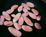 節約☆時短☆お魚ソーセージともやしの炒め作り方1写真