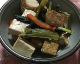 ホッとする和☆厚揚げ＆小松菜の煮物♪作り方5写真