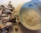 豆腐入りハンバーグキノコみぞれソース作り方2写真