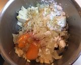豆腐入りハンバーグキノコみぞれソース作り方3写真