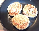 豆腐入りハンバーグキノコみぞれソース作り方4写真