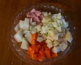 簡単野菜スープ作り方1写真
