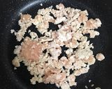 鶏にんじんそぼろ ほっこり味噌味作り方2写真