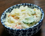 みかんの缶詰入りポテトサラダ作り方7写真